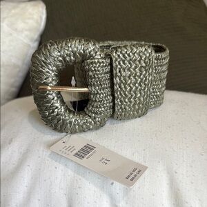 Green Woven Belt